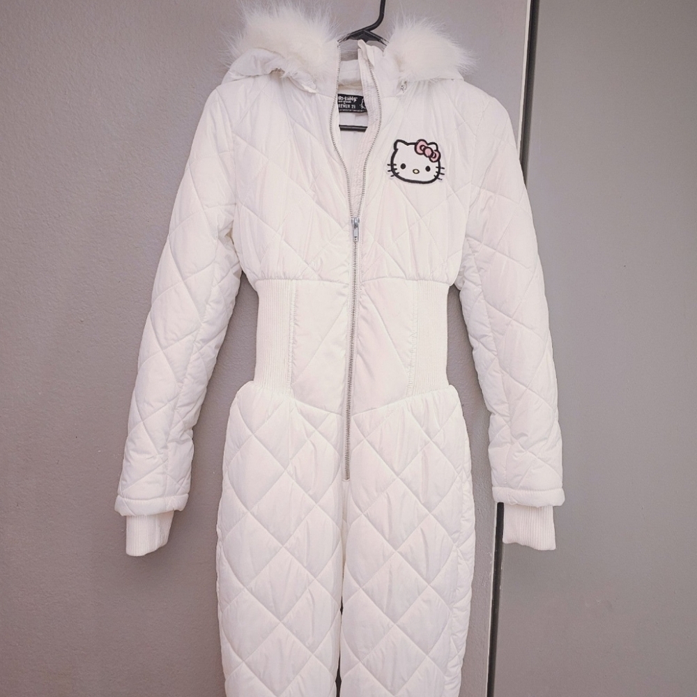 Hello Kitty White SnowSuit Forever 21
